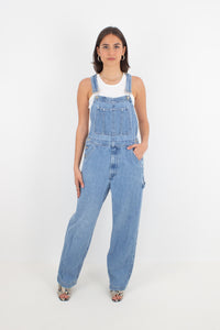 Mid Blue Long Denim Overalls - GAP (#4) - 2 Sizes XS & XL